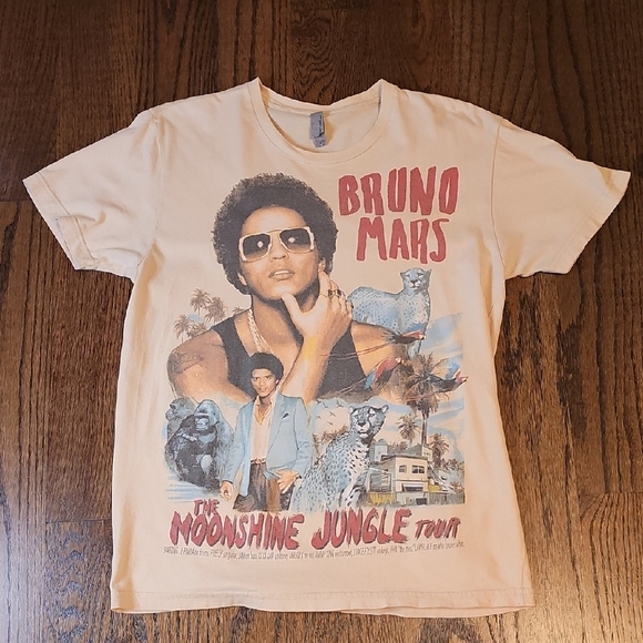 Next Level Apparel Other - Bruno Mars The Moonshine Jungle Tour Tee